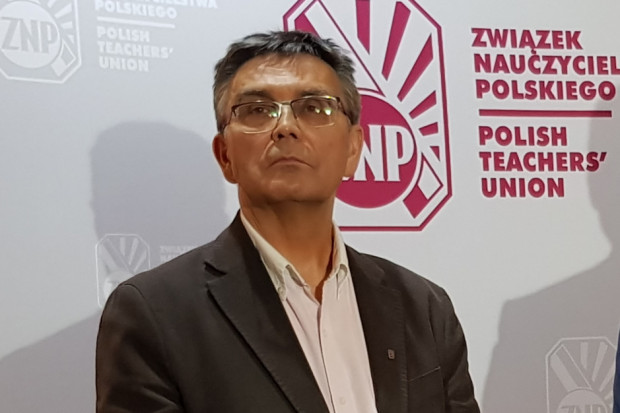 O zamiarze zorganizowania protestu kierownictwo ZNP poinformowało 27 września (Krzysztof Baszczyński, fot. ZNP)