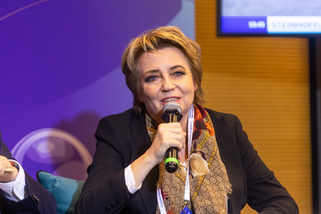 Hanna Zdanowska, prezydent Łodzi (fot. PTWP)