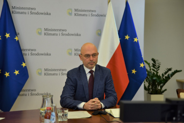 Minister klimatu i środowiska Michał Kurtyka (fot. twitter.com/MKiS_GOV_PL)