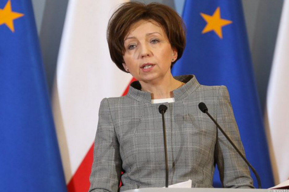 Minister rodziny i polityki społecznej Marlena Maląg (Fot. KPRM/Krystian Maj) Minister Maląg złożyła życzenia nauczycielom i pracownikom oświaty