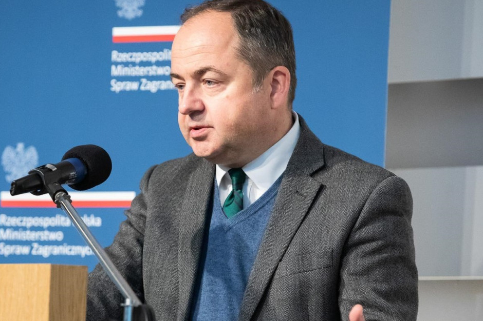 Minister Konrad Szymański (fot. gov.pl)