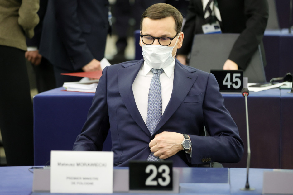 Mateusz Morawiecki (fot. PAP/EPA/RONALD WITTEK / POOL) Mateusz Morawiecki (fot. PAP/EPA/RONALD WITTEK / POOL)
