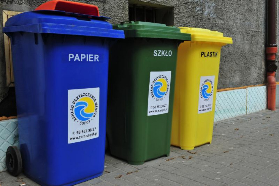 Nowe stawki za odbiór odpadów miałyby wejść w życie od 1 stycznia 2022 r. (ft. UM Sopot)