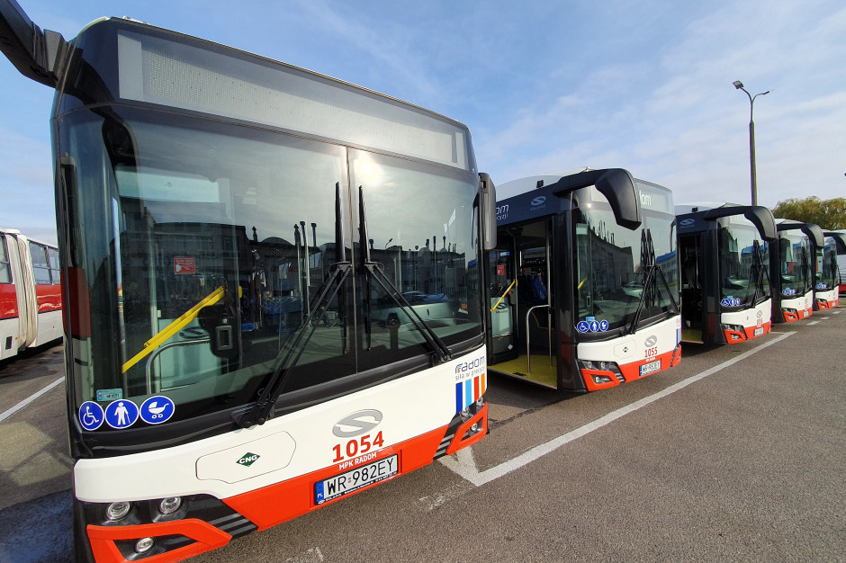 Łącznie flotę MPK zasiliło 14 nowych pojazdów (fot. mpk.radom.pl) Łącznie flotę MPK zasiliło 14 nowych pojazdów (fot. mpk.radom.pl)