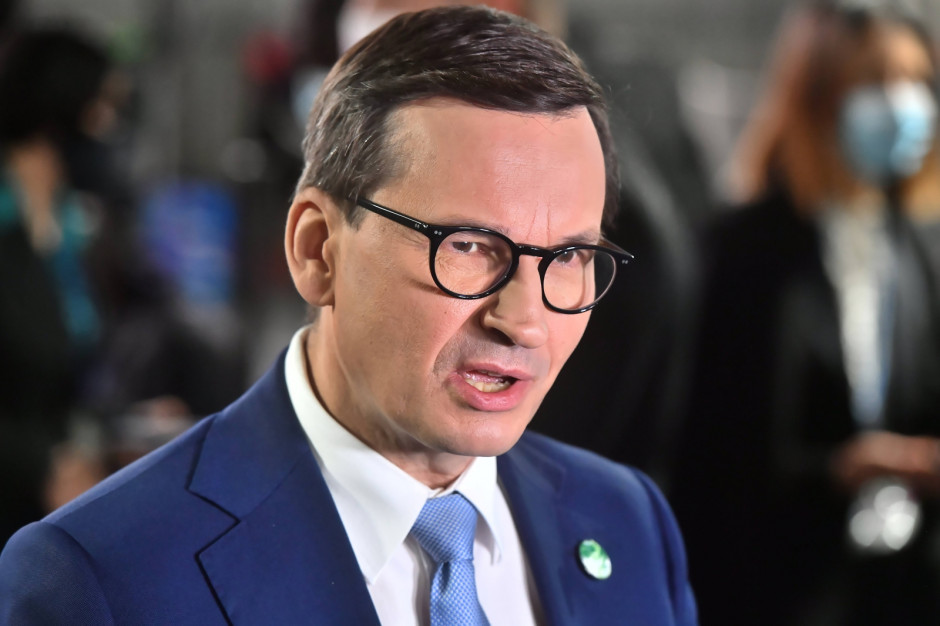 Premier Mateusz Morawiecki. (Fot. PAP/Andrzej Lange) Premier Mateusz Morawiecki. (Fot. PAP/Andrzej Lange)