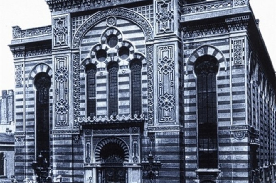 Dawna synagoga przy ul. Wolborskiej w Łodzi    fot. UM Łódź