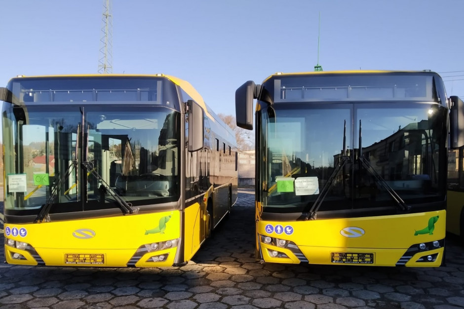 Dwa autobusy spełniające normę Euro6 zasilą flotę komunalnego przewoźnika