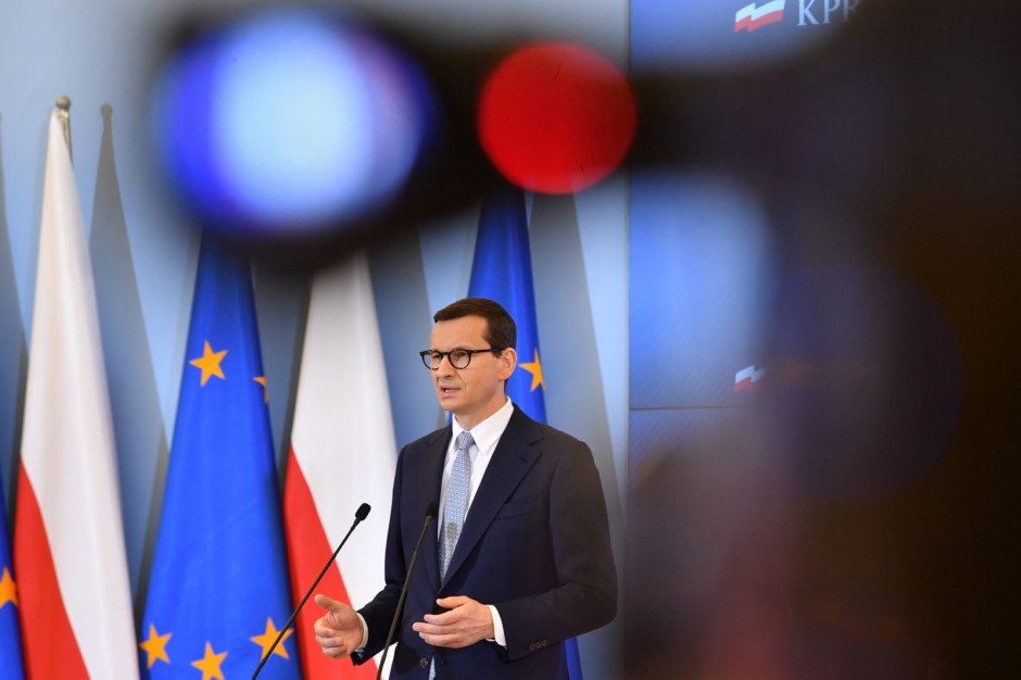 Mateusz Morawiecki (fot. PAP/Radek Pietruszka) Mateusz Morawiecki (fot. PAP/Radek Pietruszka)