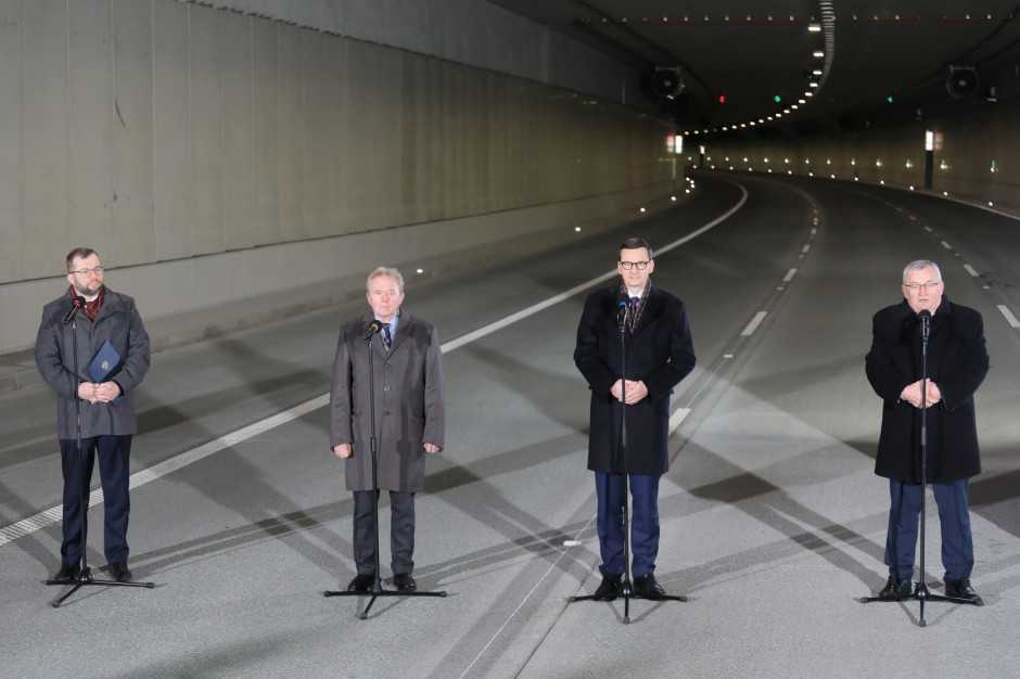 Otwarto najdłuższy tunel w Polsce