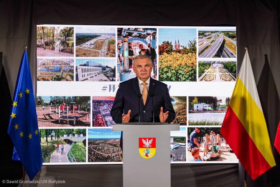 Prezydent Białegostoku o pieniądzach z UE. Wskazuje "dobry i sprawdzony instrument"