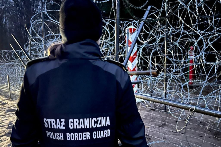Straż Graniczna: budowa zapory na granicy z Białorusią ma ruszyć pod koniec stycznia