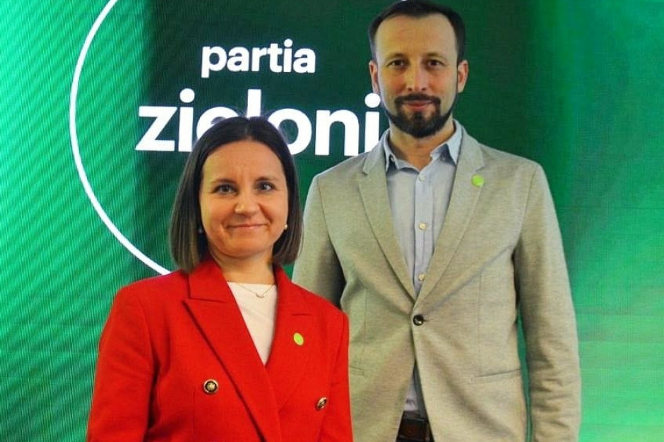 Urszula Zielińska i Przemysław Słowik nowymi współprzewodniczącymi Zielonych