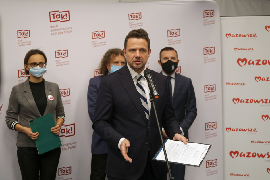 Ruch Samorządowy "TAK! Dla Polski" apeluje do premiera o pilne spotkanie ws. problemów samorządów (fot. PAP/Albert Zawada)