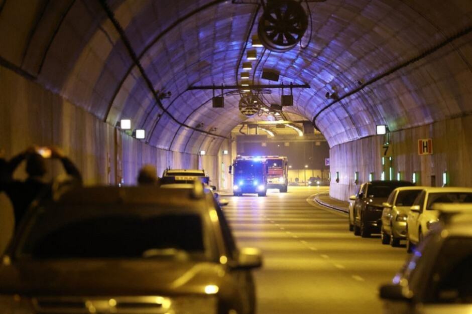 Z tunelu pod Martwą Wisłą codziennie korzysta kilkadziesiąt tys. pojazdów (Fot. Grzegorz Mehring/gdansk.pl)