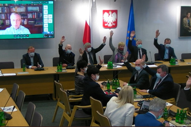 Połączone komisje sejmowe skierowały tzw. lex Czarnek do dalszych prac w Sejmie (zrzut ekranu/ sejm.gov.pl)