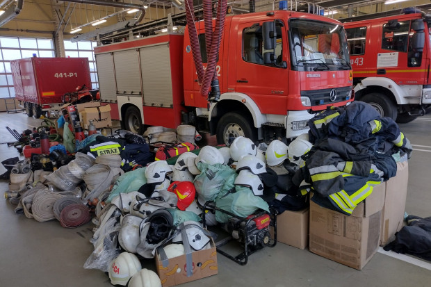 Apel spotkał się z natychmiastową reakcją strażaków z całego regionu (fot. FB/PSP Żegań)