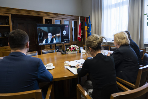 Władze Zabrza ustaliły z partnerami w Essen sposoby przekazywania pomocy na Ukrainę (fot. UM Zabrze)
