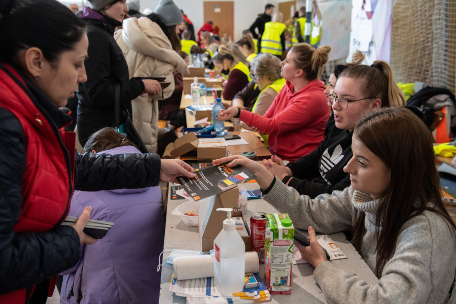 Podczas minionego weekendu do Rzepina przyjechało pociągami 5 tys. uchodźców z Ukrainy. (Fot. PAP/Wojtek Jargiło) Podczas minionego weekendu do Rzepina przyjechało pociągami 5 tys. uchodźców z Ukrainy. (Fot. PAP/Wojtek Jargiło)