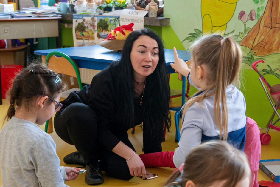 Już ponad 200 ukraińskich dzieci w miejskich przedszkolach w Poznaniu