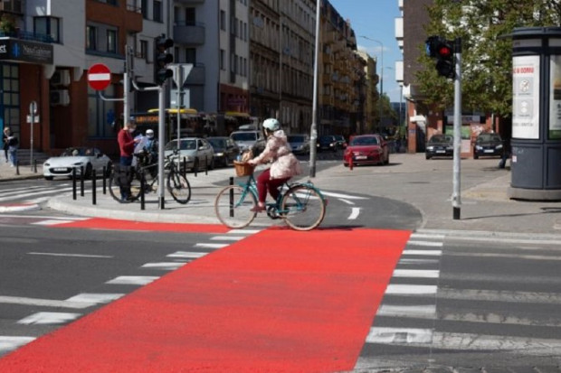 W latach 2019-2021 Wrocław powiększył infrastrukturę rowerową o 22 proc. (Fot. wroclaw.pl)