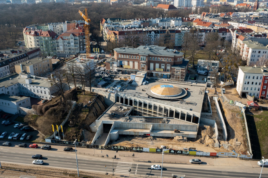W maju rozpoczną się prace wykończeniowe w salach teatralnych (fot. mat. pras.)
