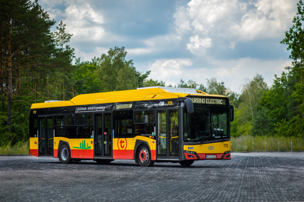 17 autobusów elektrycznych marki Solaris zasili flotę komunikacji miejskiej w Grudziądzu w pierwszym kwartale 2023. Fot. Solaris