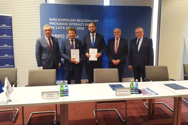 Podpisano umowę na dofinansowanie projektu budowy nowego mostu kolejowego w Obornikach (fot. plk-sa.pl)