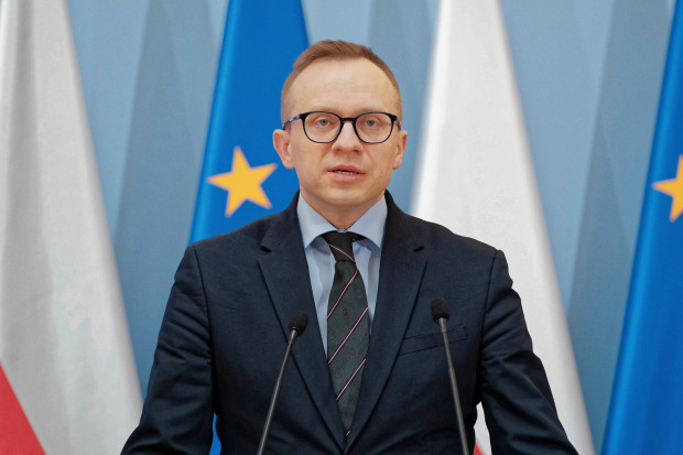 Sekretarz stanu w Ministerstwie Finansów Artur Soboń (fot.PAP/Mateusz Marek)