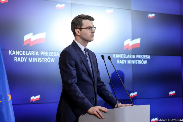 Piotr Müller (fot. Adam Guz/KPRM)