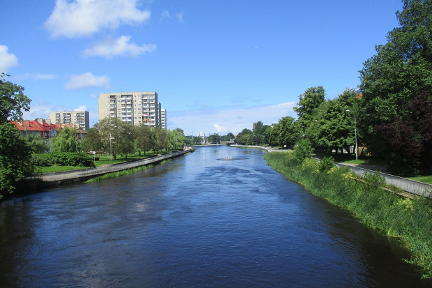 Rzeka Parsęta w Kołobrzegu (fot. wikipedia.org/Merc777 CC BY - SA 4.0)