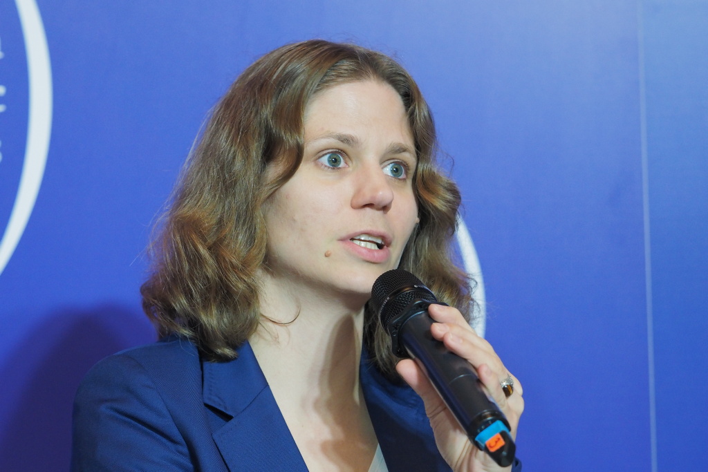 Magdalena Młochowska, dyrektor koordynator ds. zielonej Warszawy w Urzędzie m.st. Warszawy (Fot. PTWP)