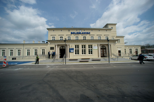 Dworzec w Bolesławcu Fot. PKP