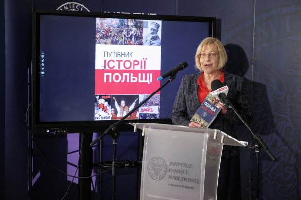 Barbara Nowak (fot. PAP/Łukasz Gągulski)