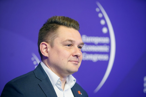 Marcin Gołaszewski, przewodniczący Rady Miejskiej w Łodzi ( fot. PTWP)