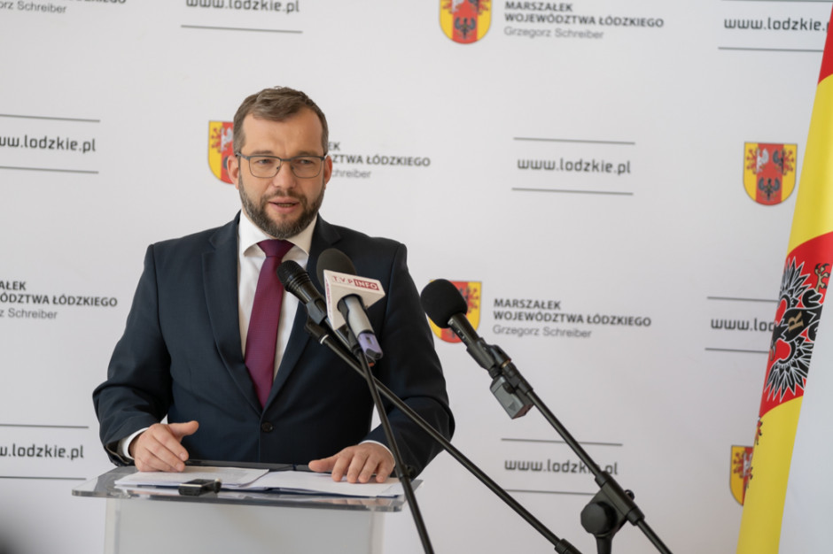 Łódzkie jako jeden z pierwszych regionów podpisało Kontrakt Programowy - przypominał minister Grzegorz Puda (fot. facebook.com/lodzkie.pl)
