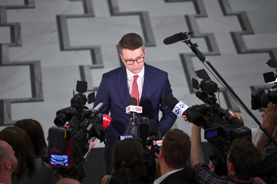 Rzecznik rządu Piotr Müller (fot. PAP/Radek Pietruszka) Rzecznik rządu Piotr Müller (fot. PAP/Radek Pietruszka)