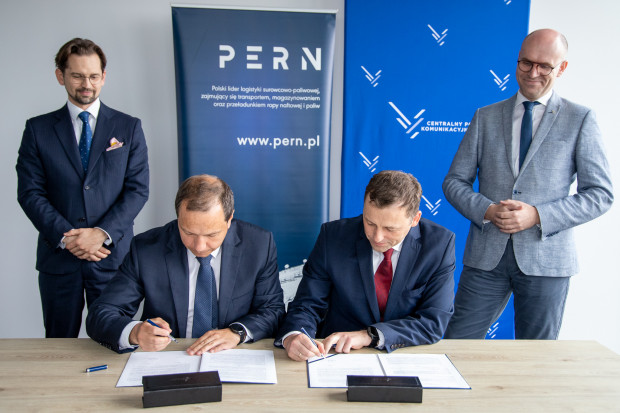 CPK i PERN zawarły porozumienie dot. budowy infrastruktury paliwowej Portu Solidarność (fot. mat. pras.)