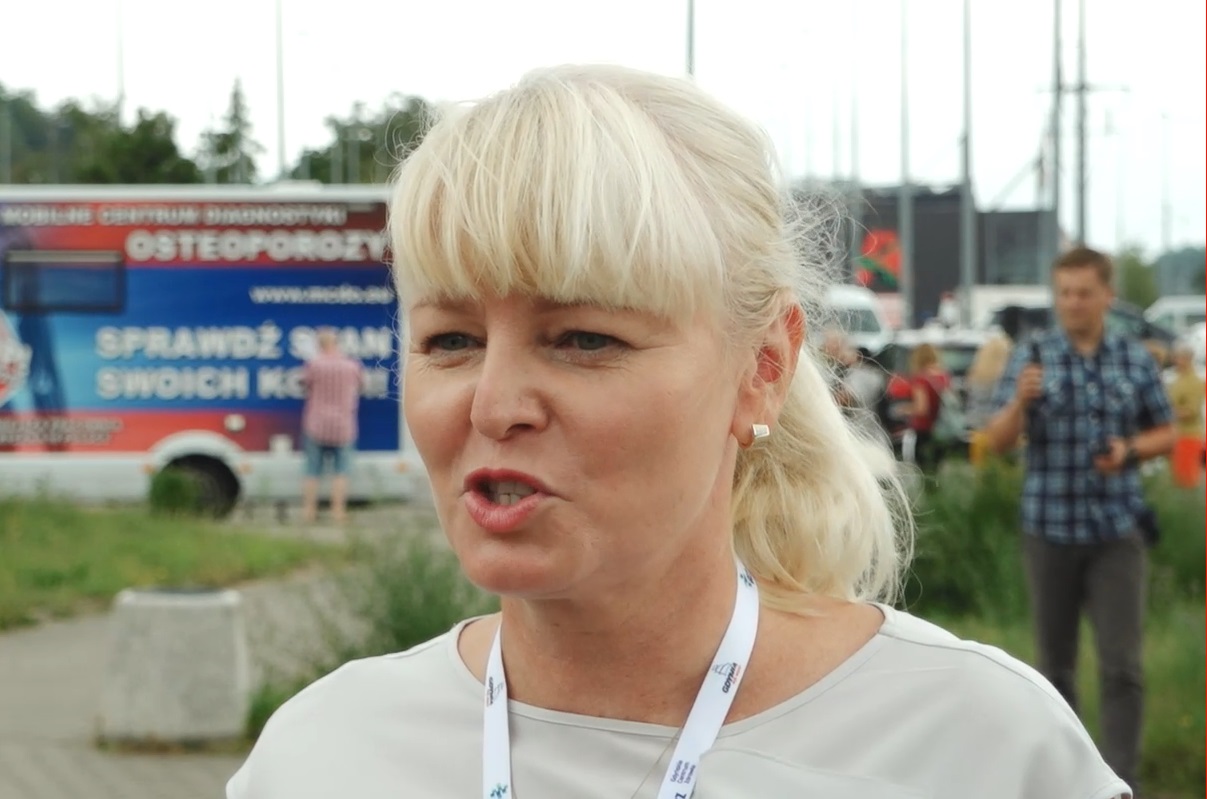 Zastępca dyrektora Gdyńskiego Centrum Zdrowia Beata Gronowska (Fot. gdynia.pl)