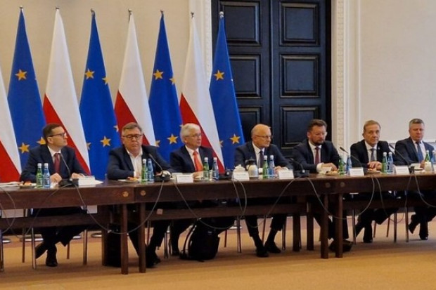 Mateusz Morawiecki wziął udział we wtorek w posiedzeniu KWRiST, które odbyło się w Kancelarii Prezesa Rady Ministrów (fot.miasta.pl)