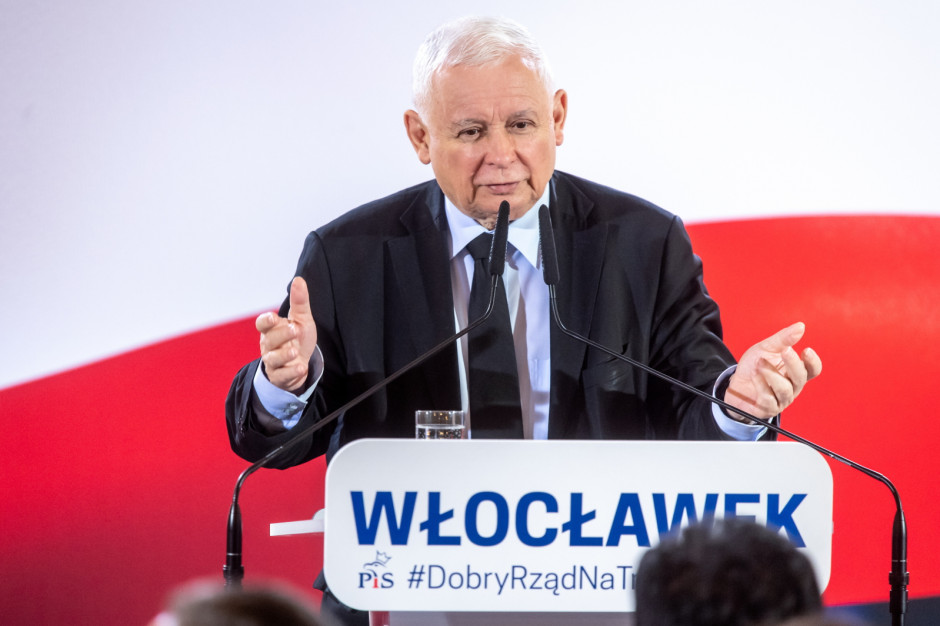 Lider PiS Jarosław Kaczyński (fot. PAP/Tytus Żmijewski)