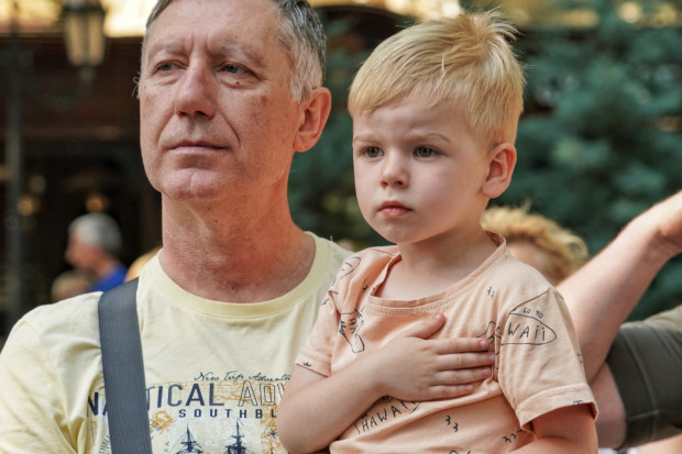 W Polskich miastach przebywa bliski 3,4 mln ukraińskich uchodźców (fot. PAP/Alena Solomonova)