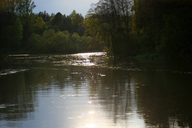 W rejonie rzeki Prosny i Liswarty możliwe są gwałtowne wzrosty stanów wód (Rzeka Liswarta, fot. wikipedia.org/Przykuta)