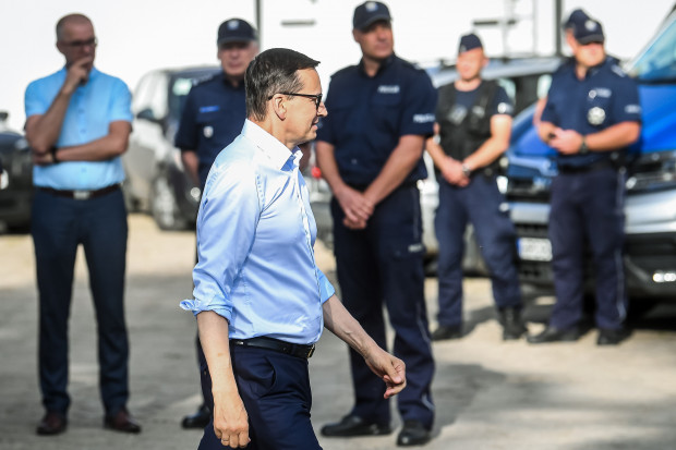 RPO chce wyjaśnień od burmistrza Rypina w sprawie organizacji spotkania z Mateuszem Morawieckim (fot. PAP/Tytus Żmijewski)