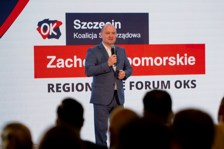 Prezydent Szczecina będzie miał ochronę, dopóki w kraju nie będzie bezpieczniej - tak twierdzą urzędnicy (fot. facebook.com/Piotr Krzystek)