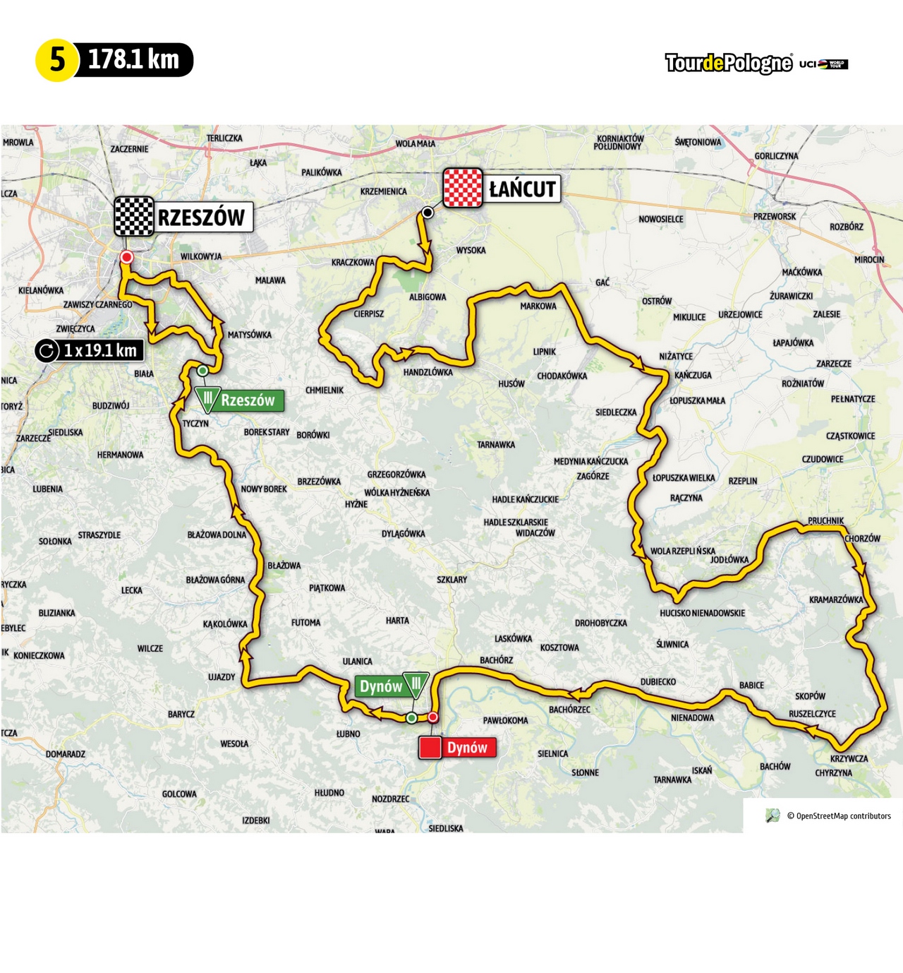 Etap 5 Tour de Pologne (źródło: tourdepologne.pl)