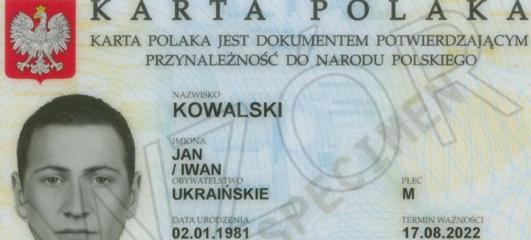Karta Polaka to dokument potwierdzający przynależność do narodu polskiego (fot. gov.pl)