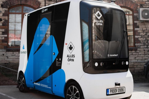 Autonomiczny mini bus będzie testowany na ulicach Tallinna (fot. tattin.ee)
