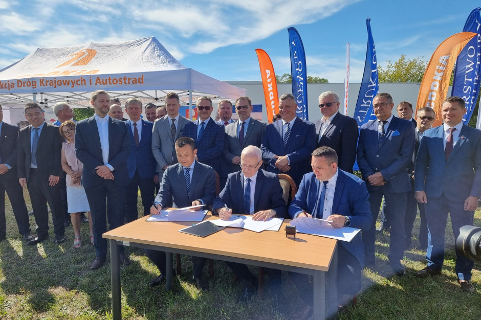 Jest umowa na budowę 22-kilometrowego odcinka S19 między Radzyniem Podlaskim a Międzyrzecem Podlaskim (Fot. twitter/MI)