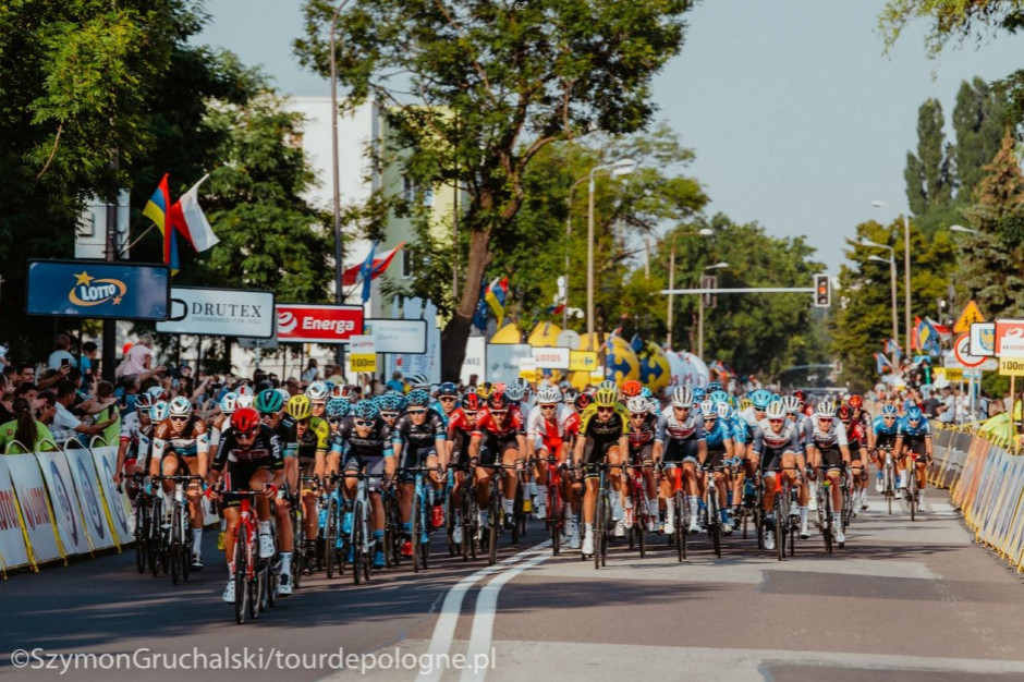Podczas 79. edycji Tour de Pologne kolarze pokonają ponad 1200 km po polskich drogach (fot. Szymon Gruchalski/ Tour De Pologne)