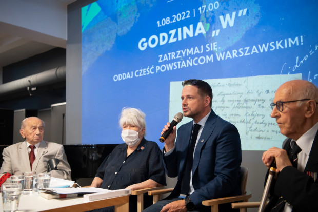 Prezydent Rafał Trzaskowski spotka się z uczestnikami powstańczych walki (Fot. UM st. Warszawy)